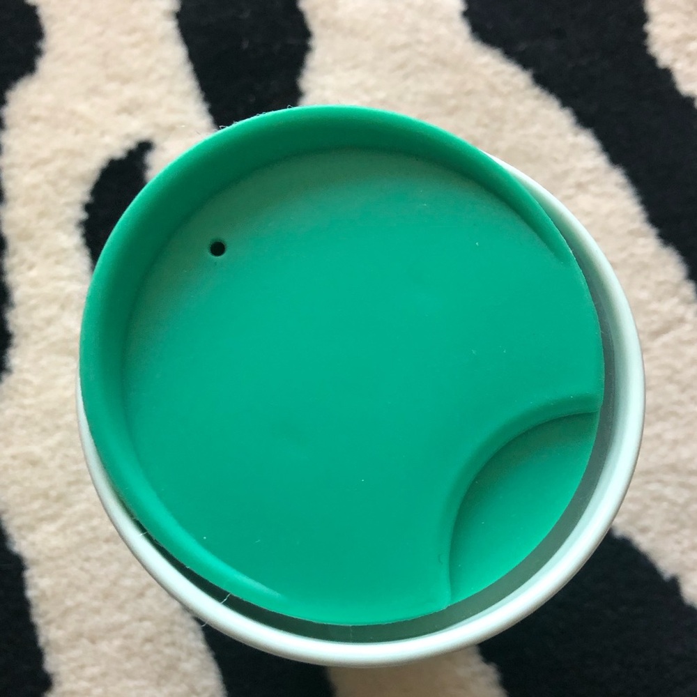 Starbucks 2022 Teal Blue Green Gold Metallic Siren Mermaid Ceramic 12oz Tumbler - Picture 6 of 9